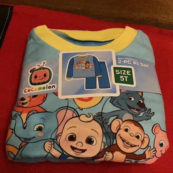 NEW Cocomelon Toddler Unisex Pajama Set, 2-Piece - Picture 5 of 7